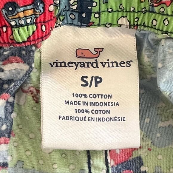 Vineyard Vines Sleepwear Patchwork Christmas Pajama PJ Pants Small - Picture 9 of 9